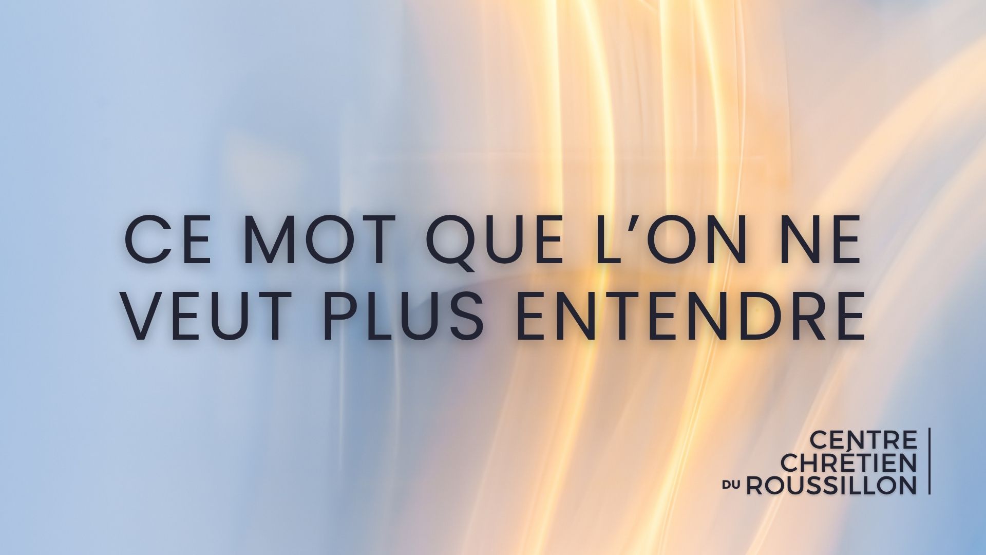 Ce mot que l’on ne veux plus entendre